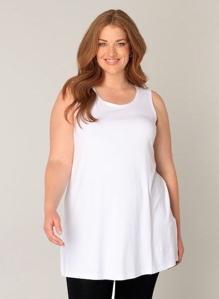Base Level Curvy Longshirt »Abbigale«, Leicht ausgestellte A-Form