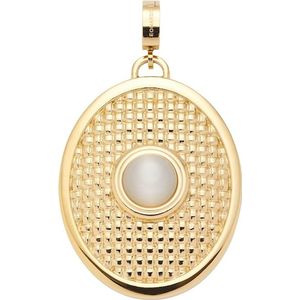 LEONARDO Charm-Einhänger »Anhänger Fidelia Clip & Mix, 024403«, mit Cat´s Eye