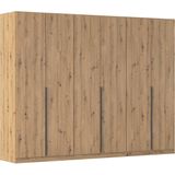 rauch Drehtürenschrank »Kleiderschrank Schrank Garderobe AGORDO mit Dekor- oder Hochglanzfront«, (in zwei Griff-Farben), durchdachte Innenausstattung, in 6 Breiten und 2 Höhen MADE IN GERMANY
