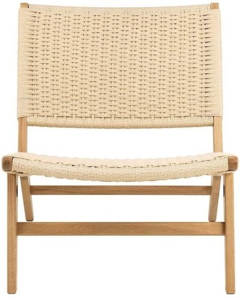 ACTONA GROUP Loungesessel »Carson«, Eiche, minimalistischer Stil, erhältlich in zwei Farben