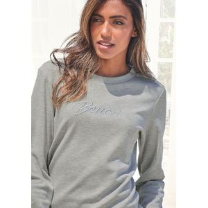 Bench. Loungewear Sweatshirt, mit Logostickerei, Loungewear