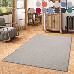 my home Teppich »Fortis, Schlinge, Made in Netherlands«, rechteckig, 5 mm Höhe, Uni Farben, Schlinge, gekettelt, auch als Läufer, strapazierfähig