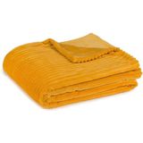 Gözze Wohndecke »Cordoptik«, mit Glanzeffekt, Kuscheldecke