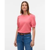 Vero Moda T-Shirt »VMKERRY 2/4 O-NECK TOP VMA JRS NOOS«, mit Rundhalsausschnitt