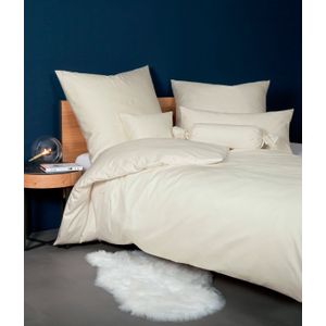 Janine Bettwäsche »Colors 31001«, (2 tlg.), in Mako Satin Qualität aus 100% Baumwolle, Bett- und Kopfkissenbezug mit Reißverschluss, pflegeleicht, feinfädig, MADE IN GREEN zertifiziert