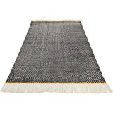 Esprit Wollteppich »Casa ESP 2208«, rechteckig, 18 mm Höhe, Naturfaserteppich mit Fransen, Wohnzimmer