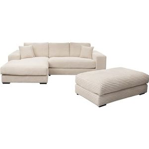 WERK2 Ecksofa »Eden« mit Polsterhocker