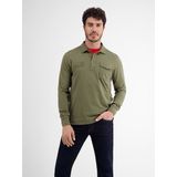 LERROS Langarm-Poloshirt »LERROS Longsleeve-Polo, gestreift«