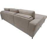 exxpo - sofa fashion Ecksofa »Bonito«, (2 St.), Sitztiefenverstellung,Höhenverstellung