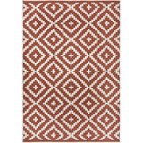 my home Teppich »Ronda Wendeteppich«, rechteckig, 5 mm Höhe, Sisal-Optik, Flachgewebe, In- und Outdoor, geometrisches Boho Design
