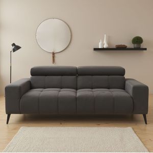 DOMO collection 2-Sitzer »Trento, mit Kufenfuß oder Einzelfuß«, wahlweise mit Kopfteilverstellung und in zwei Größen erhältlich