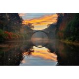 Papermoon Fototapete »Photo-Art KRZYSZTOF BROWKO, HERBSTGARTEN«