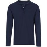 Trigema Longsleeve »TRIGEMA Langarmshirt mit Knopfleiste«, (1 tlg.)