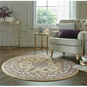 FLAIR RUGS Teppich »Sherborne«, rund, 8 mm Höhe