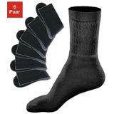 Go in Tennissocken, (Packung, 6 Paar), mit geripptem Schaft