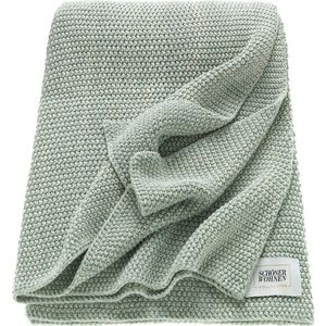 SCHÖNER WOHNEN-Kollektion Wohndecke »Melange«, Strickdecke mit Melange-Effekt, Kuscheldecke