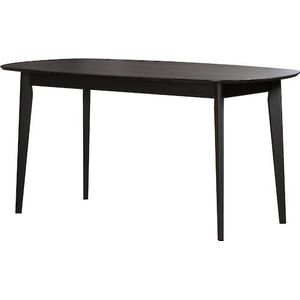INOSIGN Esstisch »Ronda«, (1 St.), Esszimmertisch oval auf Massivholzfüßen - (B/T/H) 160/90/77 cm