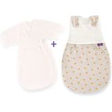 Träumeland Babyschlafsack »3tlg. Set LIEBMICH, Design Sternentraum blau«, (3 tlg.)