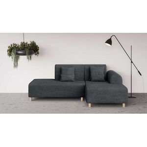INOSIGN Ecksofa »Suyala«, L-Form mit Hocker