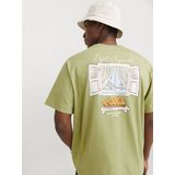 Jack & Jones T-Shirt »JORISLINGTON BACK TEE SS CREW NECK SN«