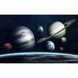 Papermoon Fototapete »Planeten«