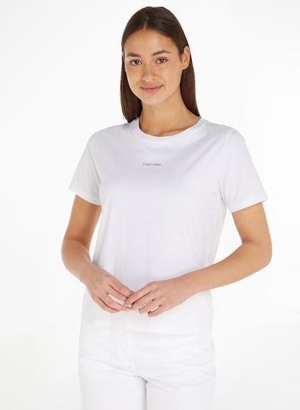 Calvin Klein T-Shirt »MICRO LOGO T-SHIRT«, aus reiner Baumwolle