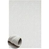 Myflair Möbel & Accessoires Teppich »Haven Lagerräumung«, rechteckig, 8 mm Höhe, Rauten Motiv, Hoch-Tief Effekt, Outdoor geeignet, Balkon, Terrasse
