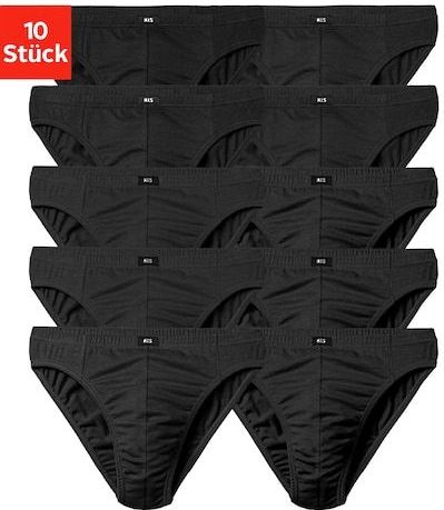 H.I.S Slip »Männer Unterhose«, (Packung, 10 St.), in Unifarben