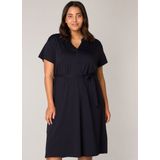 Base Level Curvy Sommerkleid, mit Bindegürtel