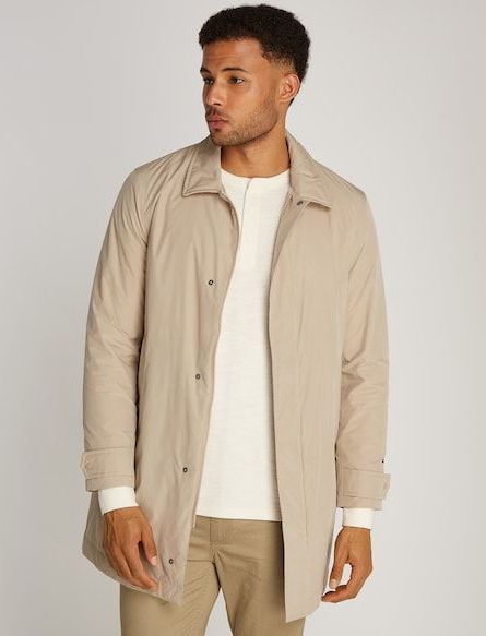 Tommy Hilfiger Kurzmantel »LW PACKABLE CARCOAT«, mit Druckknopfleiste