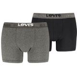 Levi's® Boxershorts »LEVIS MEN DENIM INSPIRED BOXER BRIEF 2P«, (2 St.), mit besonders weichen Nähten