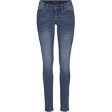 Arizona Skinny-fit-Jeans »mit Keileinsätzen«, extra-enger Beinschnitt, niedrige Leibhöhe