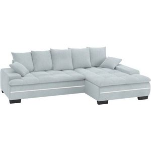Mr. Couch Ecksofa »Haiti II, L-Form«, RGB-LED Beleuchtung, Kaltschaum, wahlweise mit Bett, Bettkasten