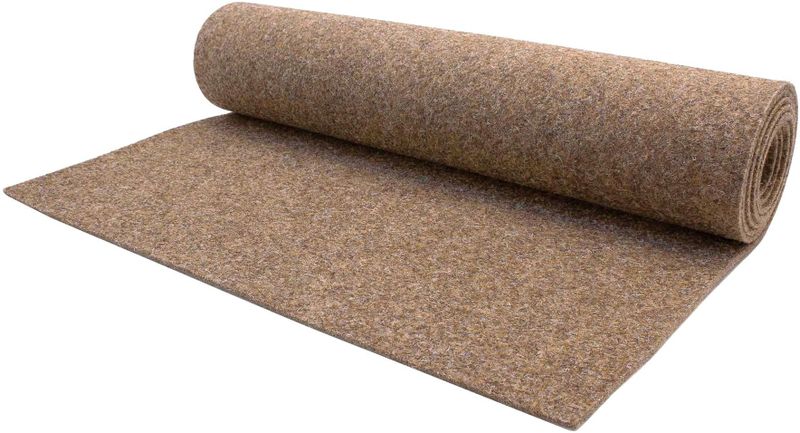 Primaflor-Ideen in Textil Nadelvliesteppich »MERLIN«, rechteckig, 5,2 mm Höhe, Flachgewebe, Nadelvlies, meliert, besonders robust & strapazierfähig