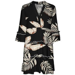 Vero Moda Tunikakleid »VMEASY JOY 3/4 SHORT DRESS WVN GA«, mit Volant