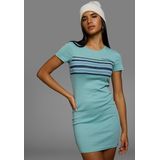 KangaROOS Jerseykleid, mit Rundhals und Halbarm