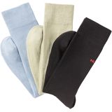 HUGO Underwear Businesssocken »3P RS UNI CC«, (Packung, 3 Paar, 3er Pack), mit kontrastfarbenen HUGO Logo-Schriftzug