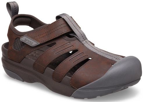 Crocs Sandale »Yukon Fisherman«, Halbschuh, Slipper, Trekkingschuh mit praktischem Klettverschluss