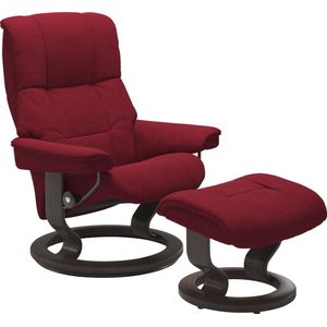 Stressless® Relaxsessel »Mayfair«, (Set, Relaxsessel mit Hocker), mit Hocker, mit Classic Base, Größe S, M & L, Gestell Wenge