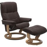 Stressless® Relaxsessel-Set »Mayfair«, mit Hocker, mit Classic Base, in 3 Größen, Gestell Eiche