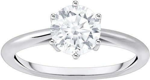 THOMAS SABO Fingerring »Schmuck Silber 925 Ring Solitär, TR2474-051, TR2474-414«, mit Zirkonia (synth.)