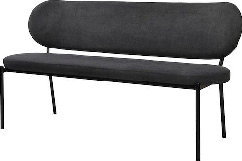 byLIVING Sitzbank »Jersey«, mit Webstoff-Bezug, mit Rückenlehne, Breite 160 cm