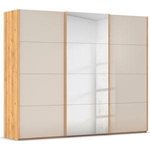 rauch Schwebetürenschrank »Kleiderschrank Schrank Garderobe Schlafzimmerschrank SCALE-FYRA«, edle viergeteilte Türen Spiegel/Glas-Mix viele Farben MADE IN GERMANY