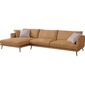 Egoitaliano Ecksofa »Sophia, Designsofa mit extrakomfortablem Sitzkomfort«, mit Daunenfederung, L-Form