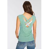 Ragwear T-Shirt »SOFIA O«, mit besonderem Rückenausschnitt