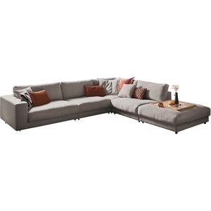3C Candy Ecksofa »Enisa II, bequem und komfortabel, großes Familiensofa, L-Form«, incl. 3 Flatterkissen, wahlweise mit Flecken-Schutz-Bezug Easy care