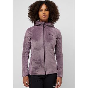 Jack Wolfskin Fleecejacke »ROTWAND HOODED FZ W«, mit Kapuze