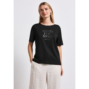 STREET ONE T-Shirt, mit Schriftzug