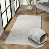 Myflair Möbel & Accessoires Teppich »My Type 2 Lagerräumung«, rechteckig, 10 mm Höhe, Kurzflor, Ethno-Style, besonders weich durch Microfaser, mit Fransen