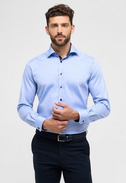 Eterna Langarmhemd »MODERN FIT«, NON IRON (bügelfrei)